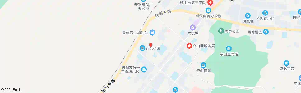 鞍山团结街口_公交站地图_鞍山公交_妙搜公交查询2025