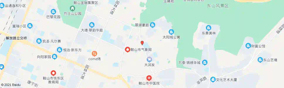 鞍山二十六中学_公交站地图_鞍山公交_妙搜公交查询2025