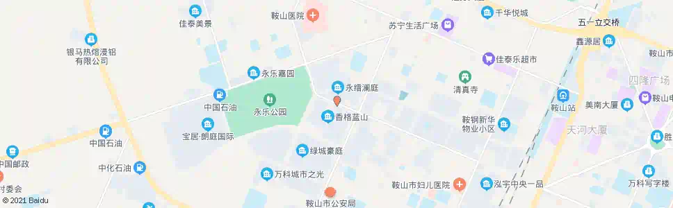 鞍山兴盛路_公交站地图_鞍山公交_妙搜公交查询2025