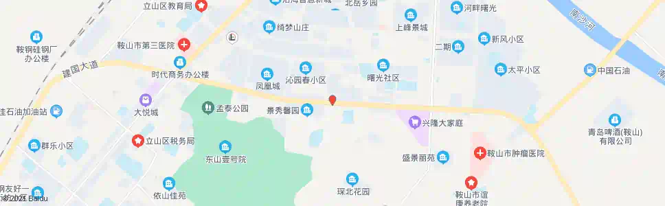 鞍山奖工街_公交站地图_鞍山公交_妙搜公交查询2025