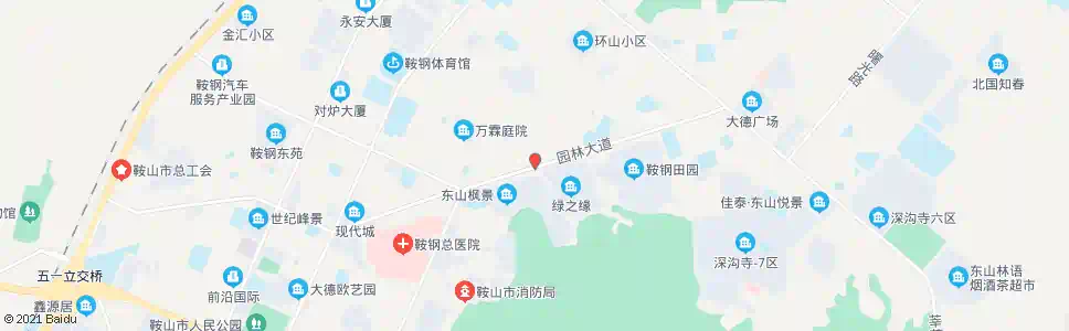 鞍山建设机电公司院_公交站地图_鞍山公交_妙搜公交查询2025