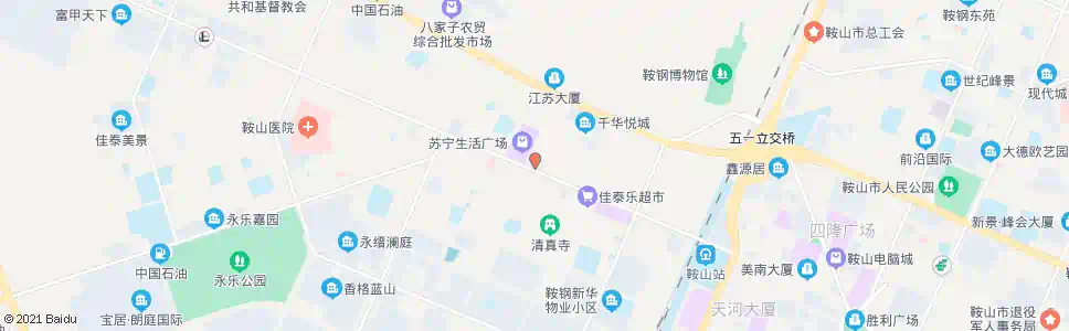 鞍山联营公司_公交站地图_鞍山公交_妙搜公交查询2025