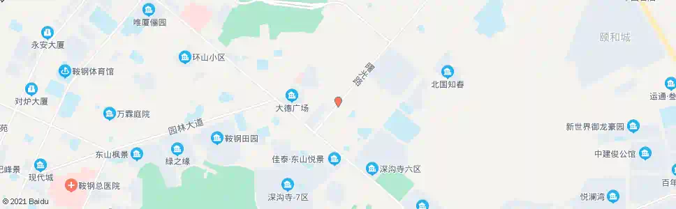鞍山青年宫_公交站地图_鞍山公交_妙搜公交查询2025