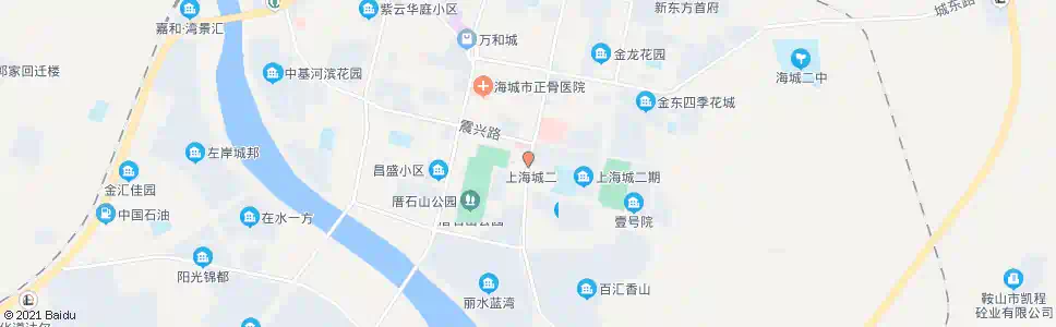 鞍山莲花园小区_公交站地图_鞍山公交_妙搜公交查询2025