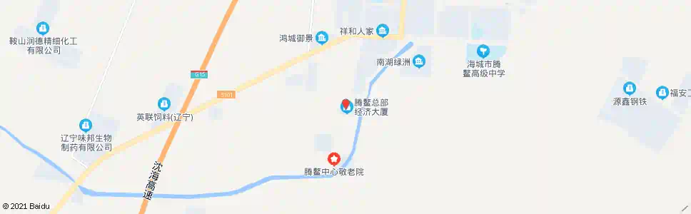 鞍山腾鳌镇_公交站地图_鞍山公交_妙搜公交查询2025