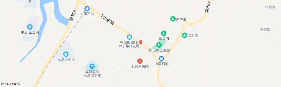 鞍山水泥道口_公交站地图_鞍山公交_妙搜公交查询2025