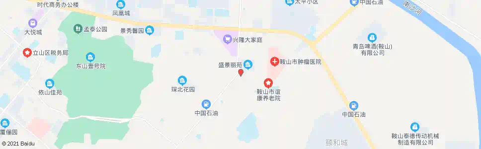 鞍山生产街西口_公交站地图_鞍山公交_妙搜公交查询2025