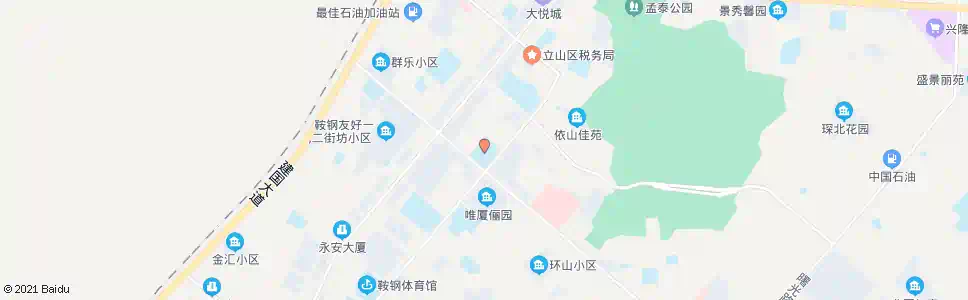 鞍山中华小学_公交站地图_鞍山公交_妙搜公交查询2025