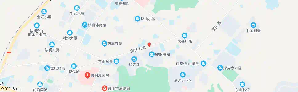 鞍山朝阳三街_公交站地图_鞍山公交_妙搜公交查询2025