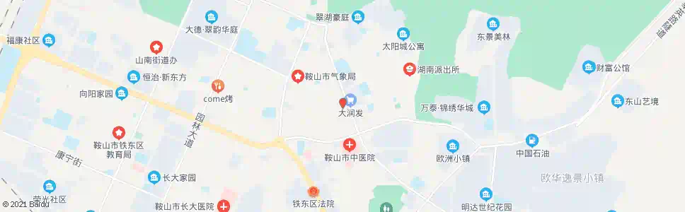 鞍山佳泰乐超市_公交站地图_鞍山公交_妙搜公交查询2025