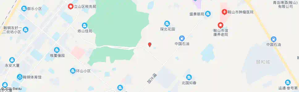 鞍山深沟寺八区_公交站地图_鞍山公交_妙搜公交查询2025