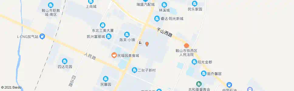 鞍山睿达花园_公交站地图_鞍山公交_妙搜公交查询2025
