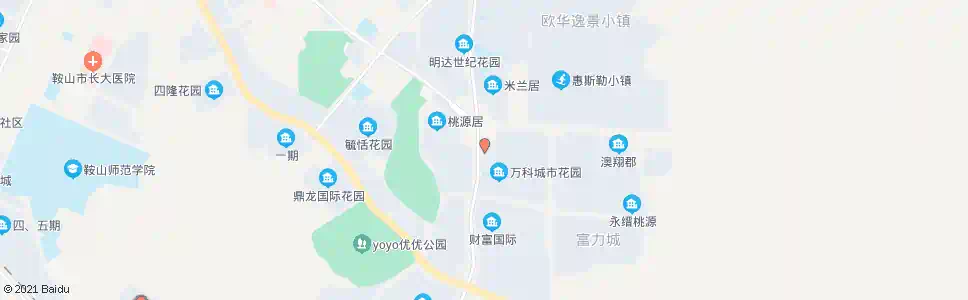 鞍山汇园大道_公交站地图_鞍山公交_妙搜公交查询2025