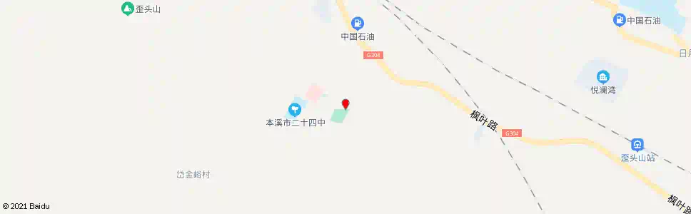 本溪矿山公园_公交站地图_本溪公交_妙搜公交查询2025