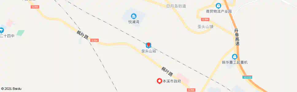 本溪歪头山_公交站地图_本溪公交_妙搜公交查询2025
