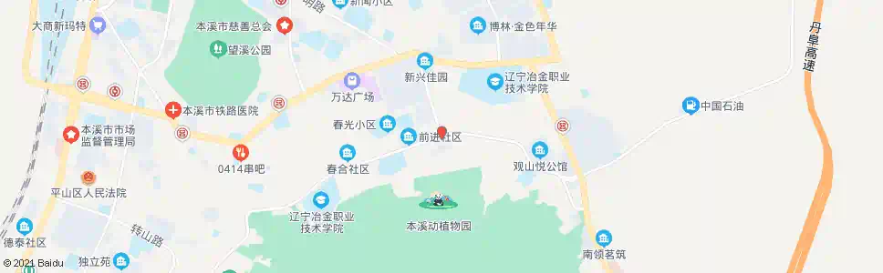 本溪动物园_公交站地图_本溪公交_妙搜公交查询2025