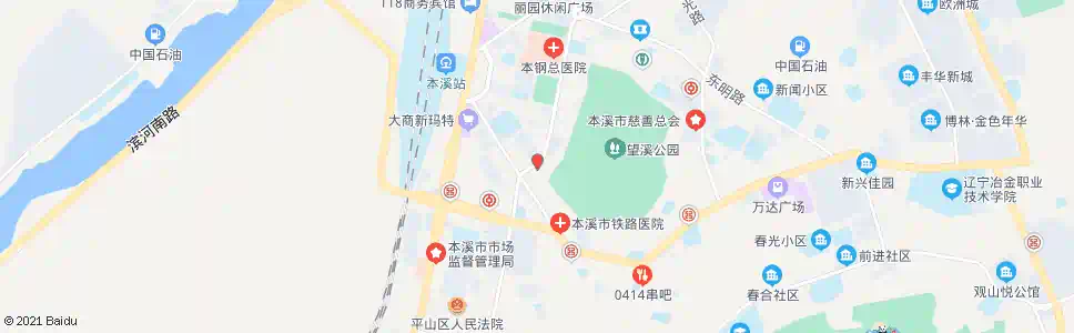 本溪铁路转盘_公交站地图_本溪公交_妙搜公交查询2025