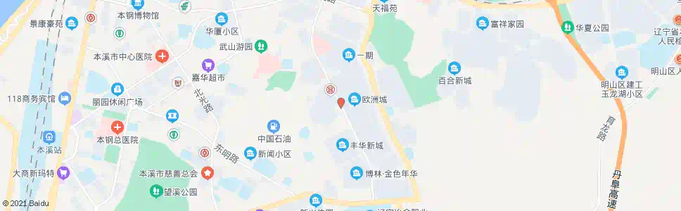 本溪残联_公交站地图_本溪公交_妙搜公交查询2025