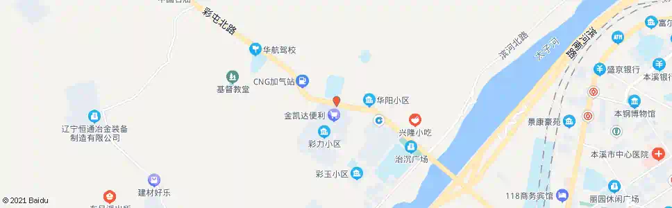 本溪二十二中_公交站地图_本溪公交_妙搜公交查询2025