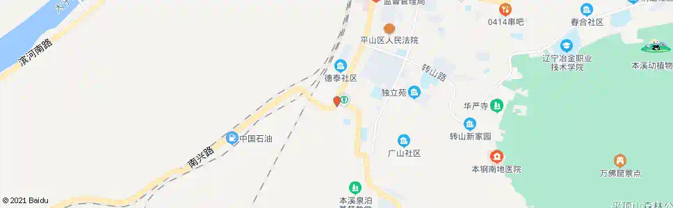本溪南地_公交站地图_本溪公交_妙搜公交查询2025