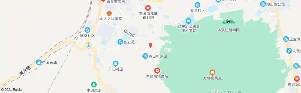 本溪转山社区_公交站地图_本溪公交_妙搜公交查询2025