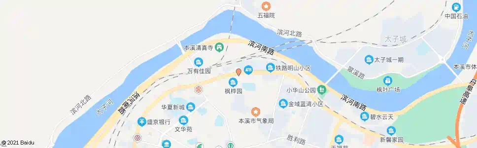 本溪16中_公交站地图_本溪公交_妙搜公交查询2025