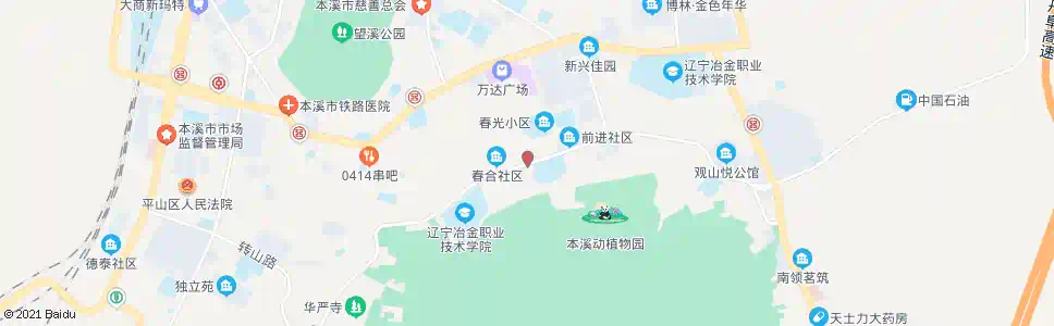 本溪平山城建_公交站地图_本溪公交_妙搜公交查询2025