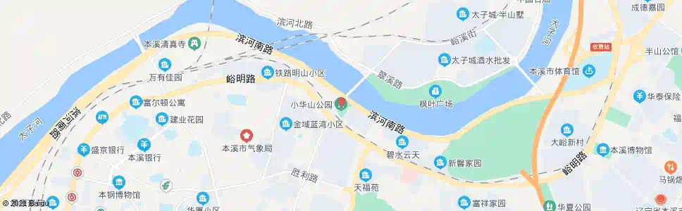 本溪小华山_公交站地图_本溪公交_妙搜公交查询2025