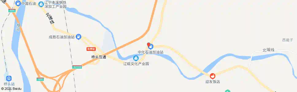 本溪二道河子岔口_公交站地图_本溪公交_妙搜公交查询2025