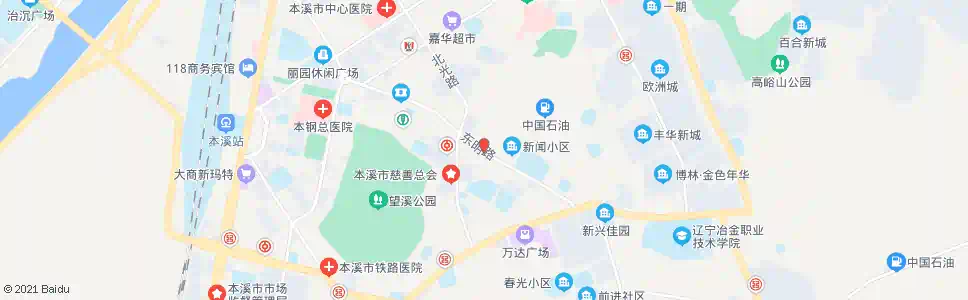 本溪本溪报社_公交站地图_本溪公交_妙搜公交查询2025