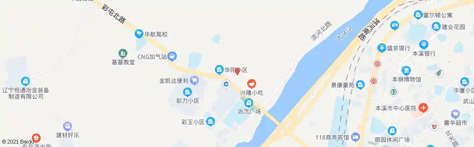 本溪彩屯门诊_公交站地图_本溪公交_妙搜公交查询2025