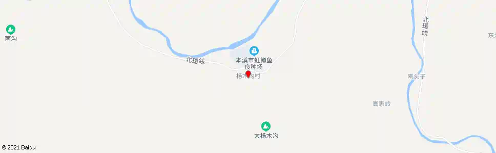 本溪杨木沟村_公交站地图_本溪公交_妙搜公交查询2025