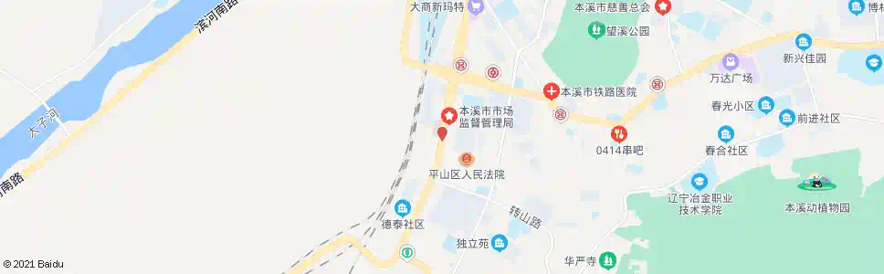 本溪市红十字医院_公交站地图_本溪公交_妙搜公交查询2025