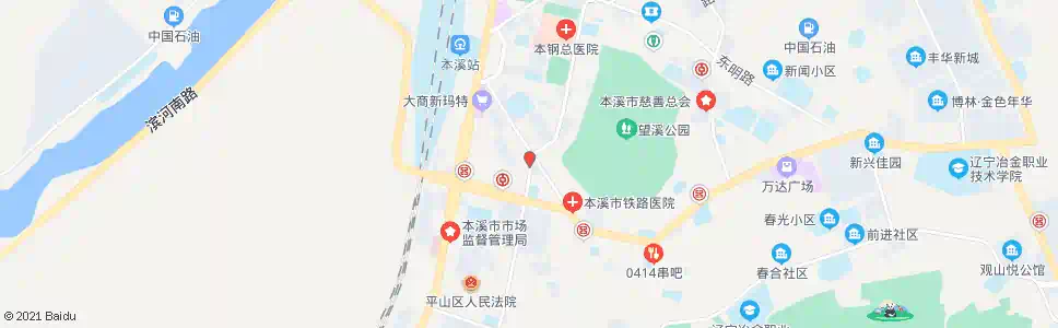 本溪青少年宫_公交站地图_本溪公交_妙搜公交查询2025