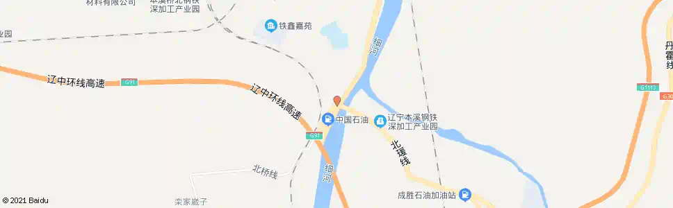 本溪桥头大桥路口_公交站地图_本溪公交_妙搜公交查询2025