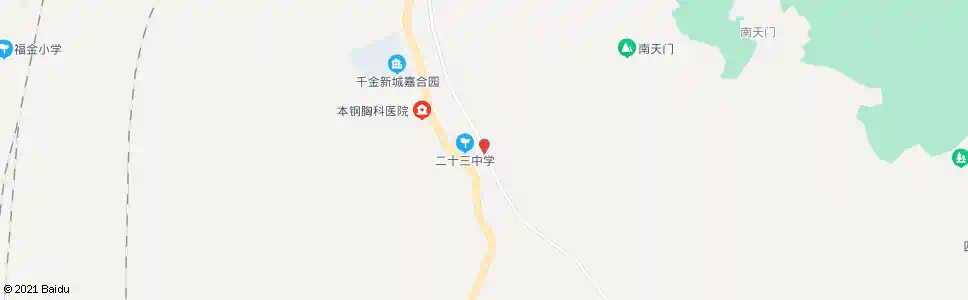 本溪二十三中_公交站地图_本溪公交_妙搜公交查询2025