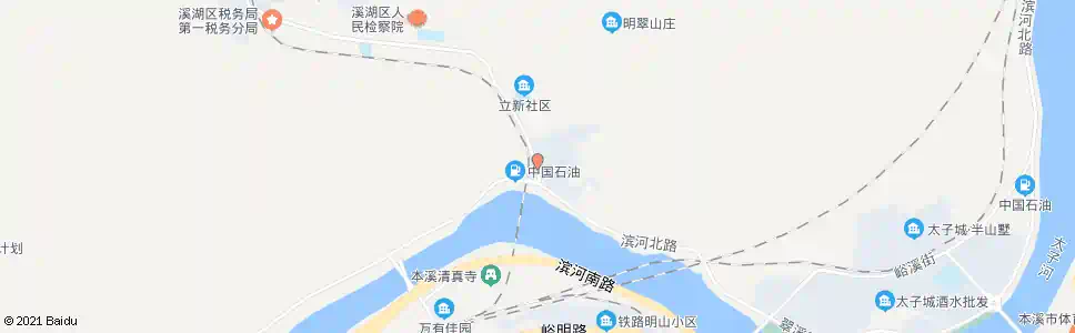 本溪河畔花园_公交站地图_本溪公交_妙搜公交查询2025