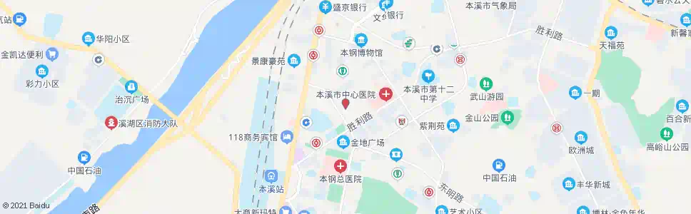 本溪二药_公交站地图_本溪公交_妙搜公交查询2025