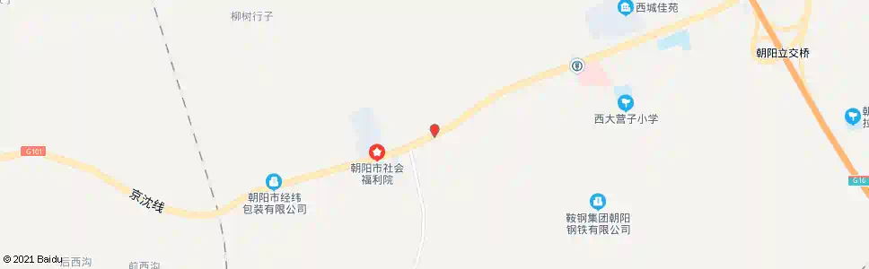 朝阳西大营子五号站_公交站地图_朝阳公交_妙搜公交查询2025
