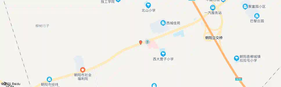 朝阳西大营子三号站_公交站地图_朝阳公交_妙搜公交查询2025