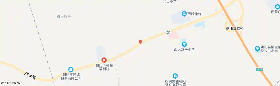 朝阳西大营子四号站_公交站地图_朝阳公交_妙搜公交查询2025