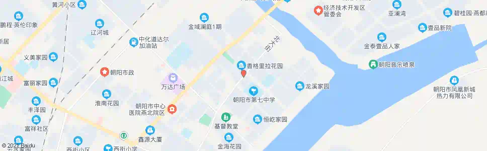 朝阳香格里拉花园_公交站地图_朝阳公交_妙搜公交查询2025