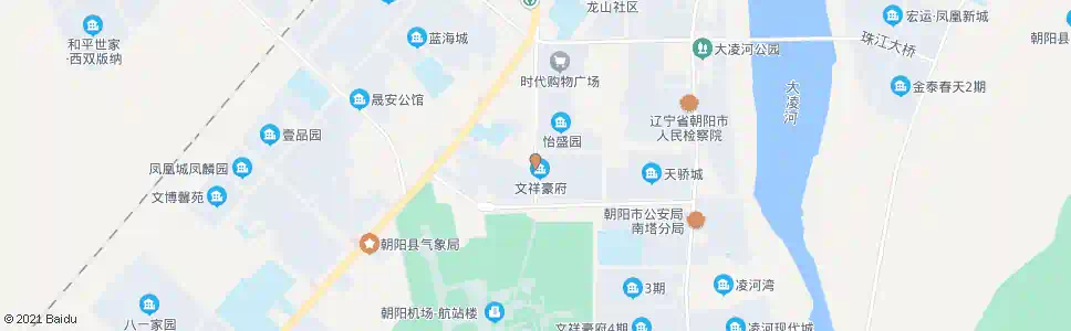 朝阳龙祥豪府_公交站地图_朝阳公交_妙搜公交查询2025