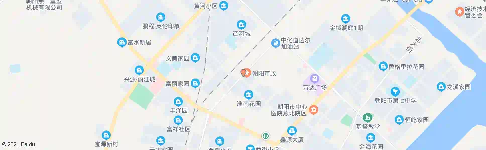 朝阳市政工程管理处_公交站地图_朝阳公交_妙搜公交查询2025