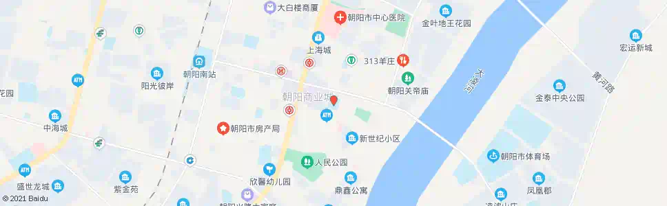 朝阳南街小学_公交站地图_朝阳公交_妙搜公交查询2025