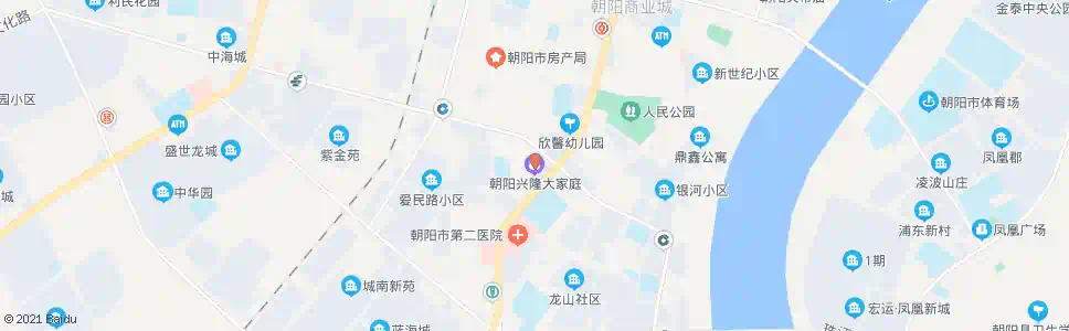 朝阳兴隆大家庭_公交站地图_朝阳公交_妙搜公交查询2025