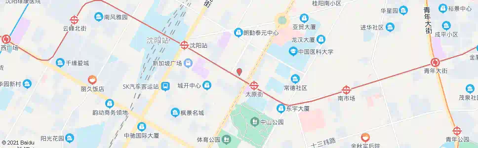 朝阳纺织岗_公交站地图_朝阳公交_妙搜公交查询2025