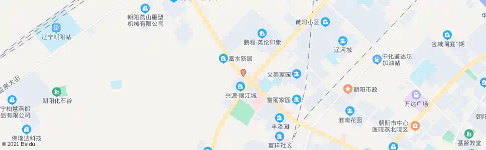 朝阳西梁_公交站地图_朝阳公交_妙搜公交查询2025