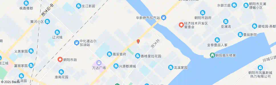 朝阳孟克村加油站_公交站地图_朝阳公交_妙搜公交查询2025