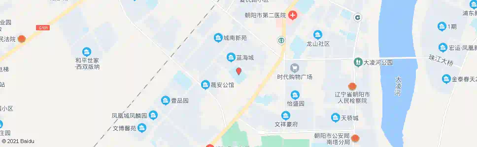 朝阳四高中_公交站地图_朝阳公交_妙搜公交查询2025